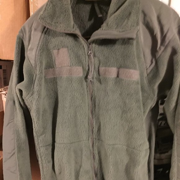 ECWCS GEN III L3 Foliage Green Fleece Cold Weather Jacket Large/Regular - Picture 8 of 8